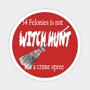 Donald Trump Not a Witch Hunt Magnet